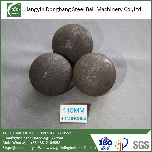 60mm Media Ball For Silver Ore Mine Mineral Processing